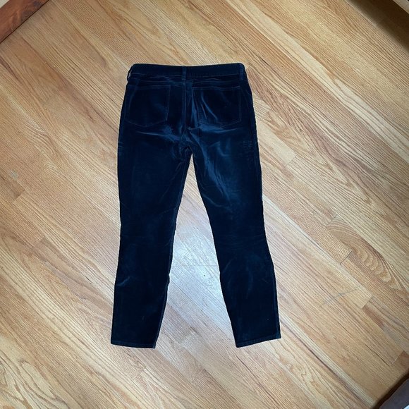 Navy J-Crew Skinny Corduroy Pants - Picture 3 of 3
